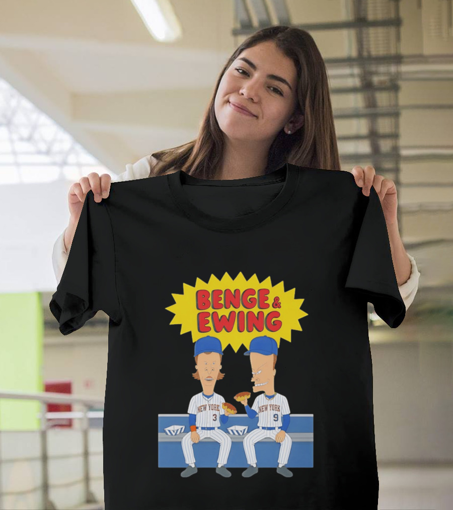 Benge & Ewing New York Mets Beavis And Butt Head T-Shirt