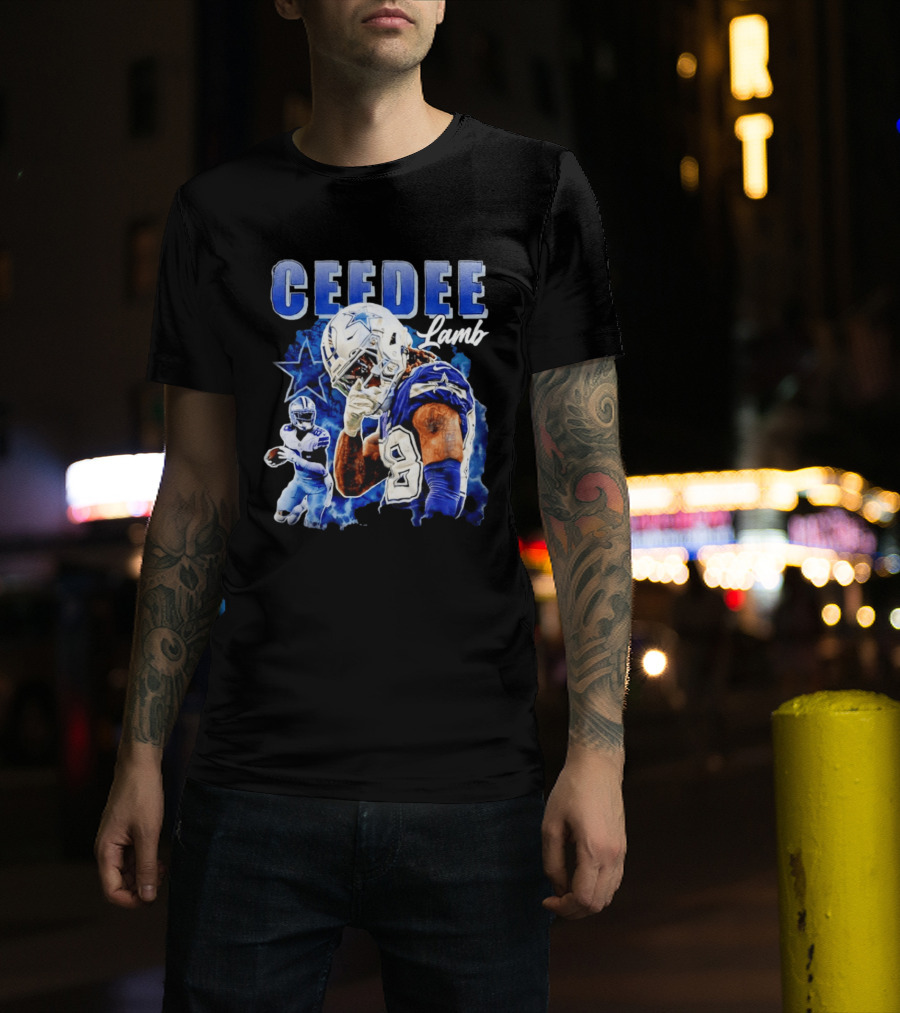 CeeDee Lamb Dallas Cowboys 88 NFL Draft Player 2026 T-Shirt