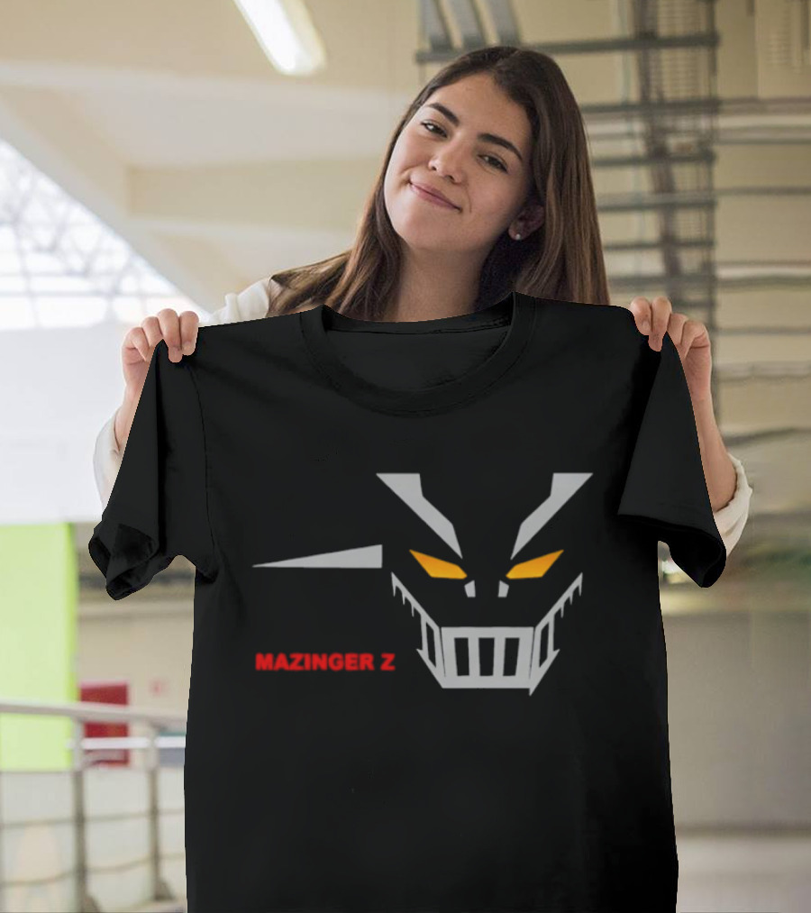 Mazinger Z Robot Face Iconic Mecha Anime T-Shirt