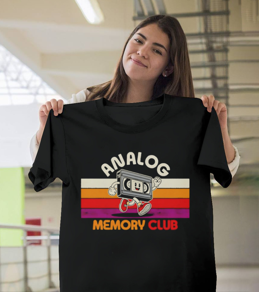 Analog Memory Club VHS Tape T-Shirt