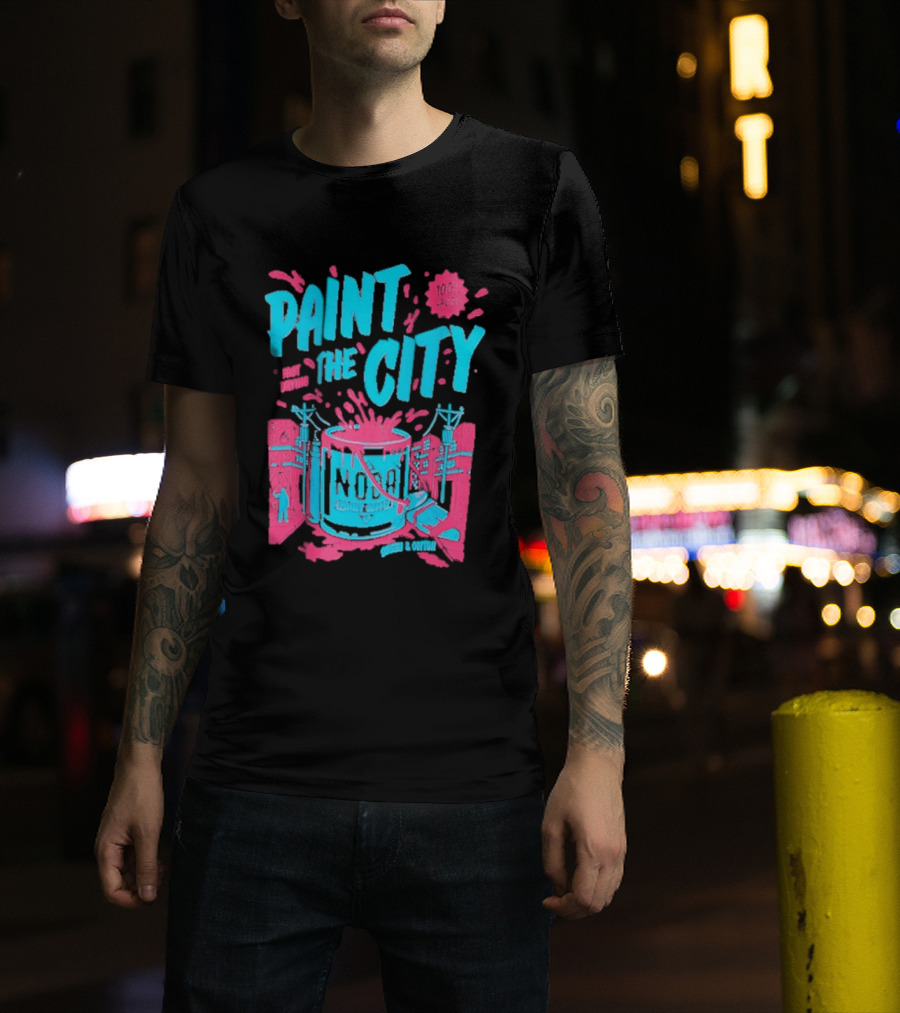 Paint The City Nola New Orleans Drew Orleans T-Shirt