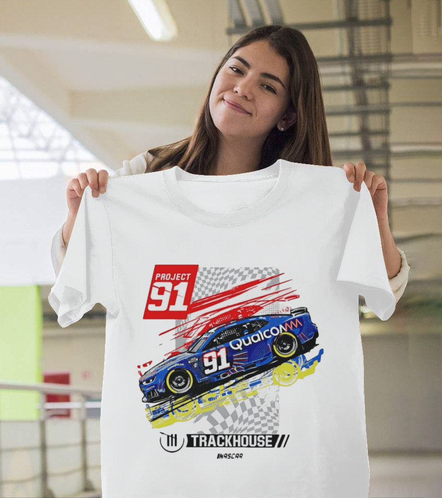 Project 91 Trackhouse Racing Qualcomm NASCAR T-Shirt
