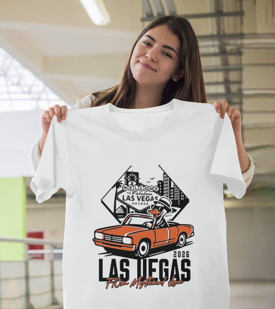 Las Vegas 2026 Duck Driving Convertible Flom Mythical Lan T-Shirt