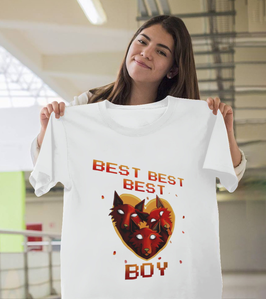 BEST BEST BEST BOY Fox Trio T-Shirt