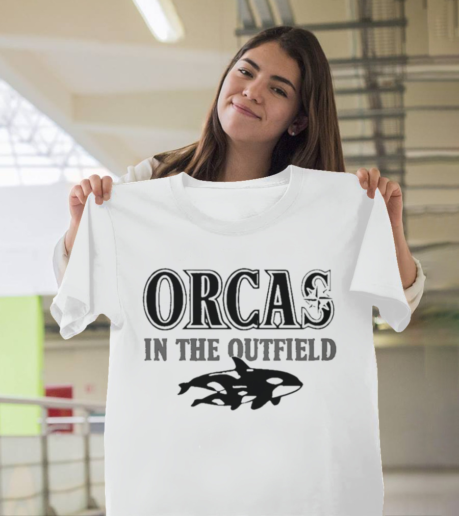 Orcas In The Outfield Mariners 2026 T-Shirt