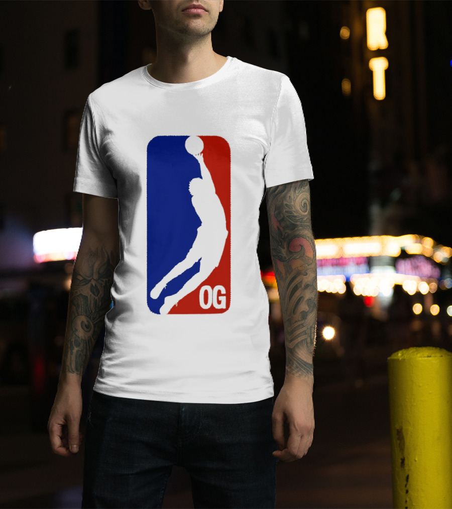 OG Anunoby NBA Basketball Icon Dunk T-Shirt