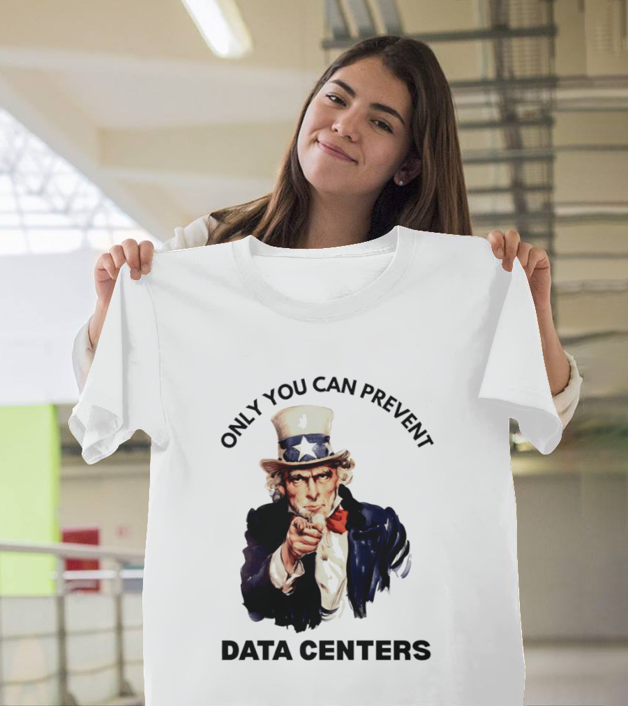 Uncle Sam Only You Can Prevent Data Centers Fourth Of July T-Shirt