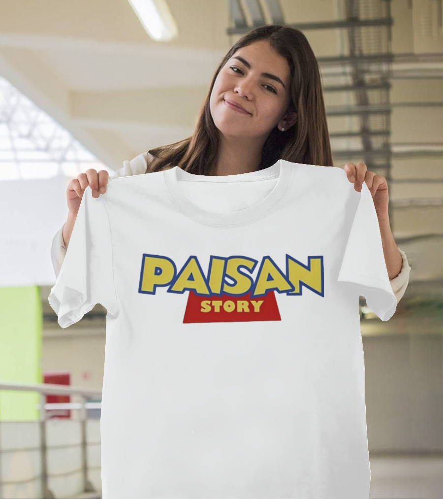 Paisan Story Pixar Toy Movie Parody Italian Culture T-Shirt
