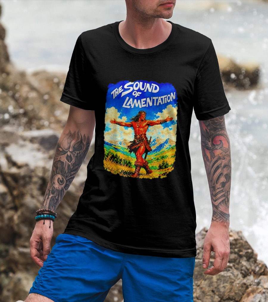 The Sound Of Lamentation Conan The Barbarian Scenic Landscape T-Shirt