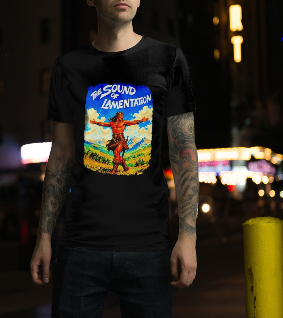 The Sound Of Lamentation Conan The Barbarian Scenic Landscape T-Shirt