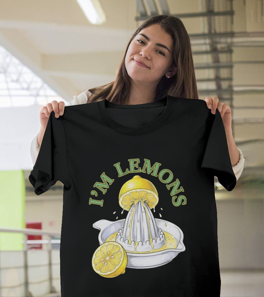 I'm Lemons Juicer And Sliced Citrus T-Shirt