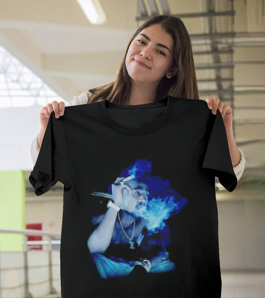 Janet Jackson Thug Life Smoking 2Pac T-Shirt