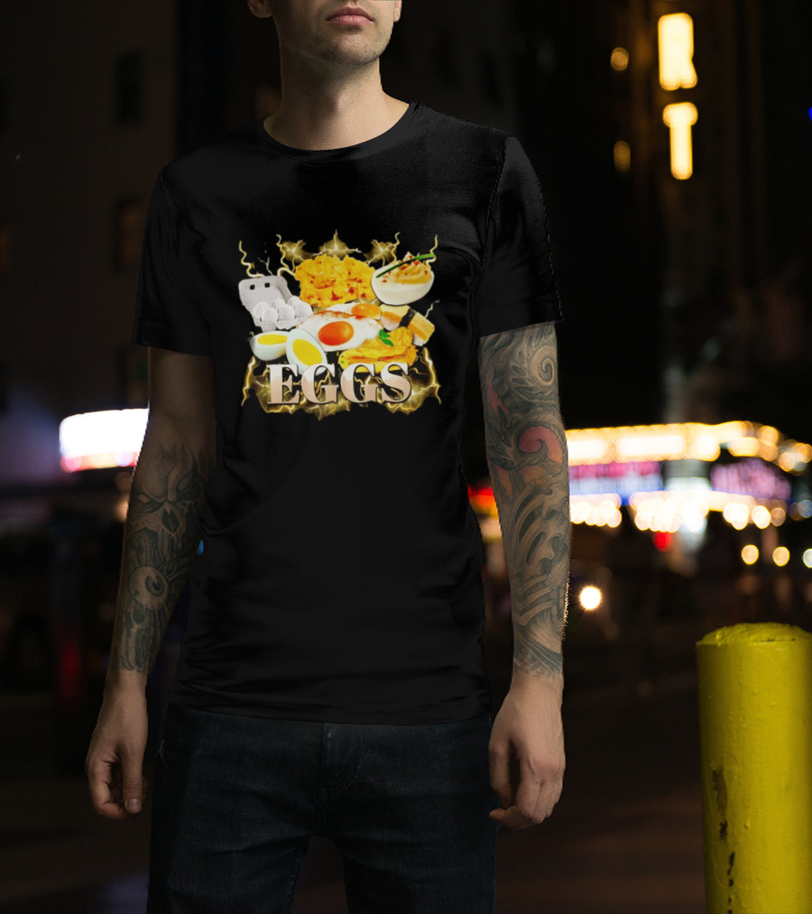 EGGS Lightning Breakfast Explosion Bootleg T-Shirt