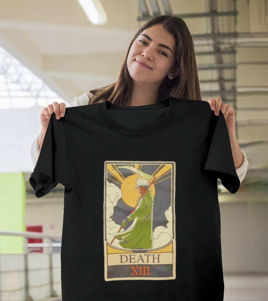 Marvel X Men '97 Gambit Tarot Card Death XIII T-Shirt