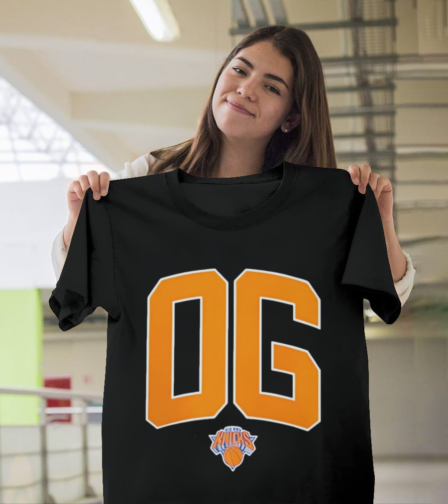 New York Knicks OG Anunoby Basketball T-Shirt