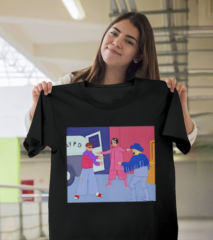 Oliver Tree NYPD Spider Man Pointing Meme T-Shirt