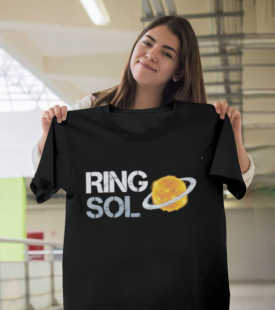 Ring Sol Space Astronomy Science Fiction Solar System Planetary Rings T-Shirt