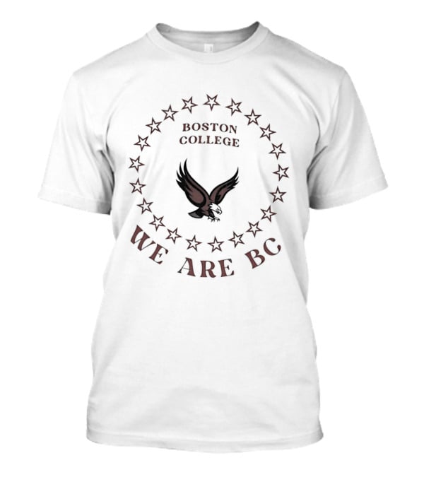 Boston College Eagles We Are BC Stars Circle T-Shirt