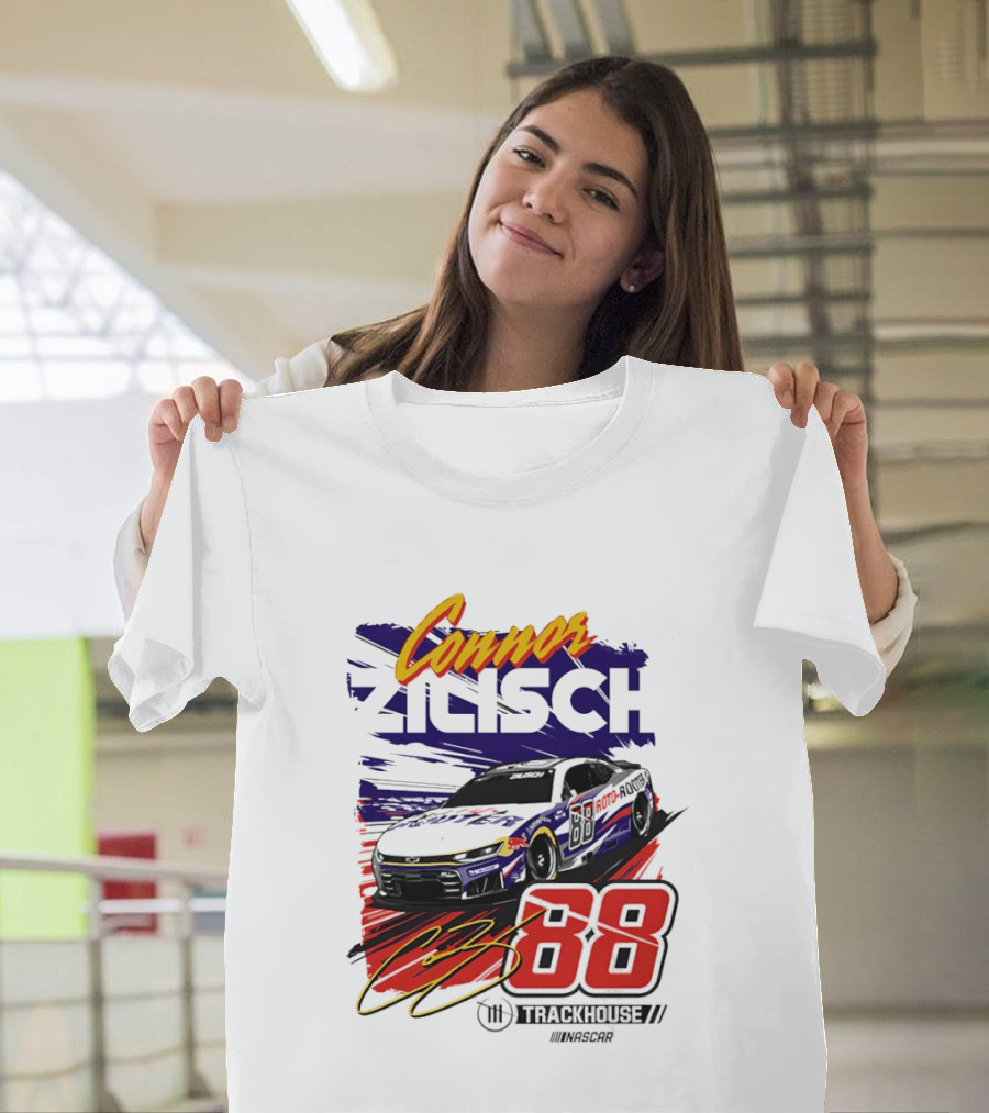 Connor Zilisch 88 Trackhouse Racing NASCAR Chevrolet Camaro Racing Apparel Merch T-Shirt