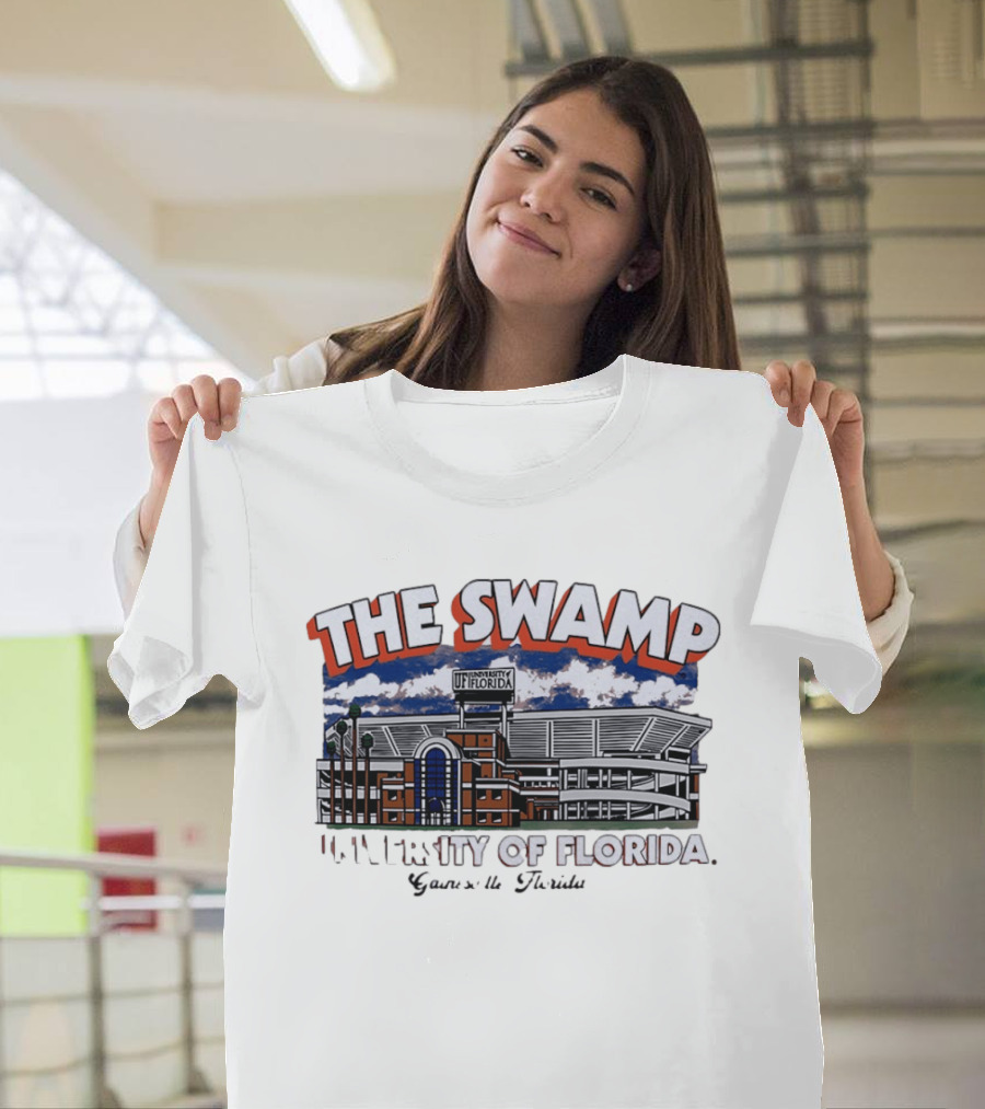 The Swamp University Of Florida Gainesville Stadium Sports Team T-Shirt