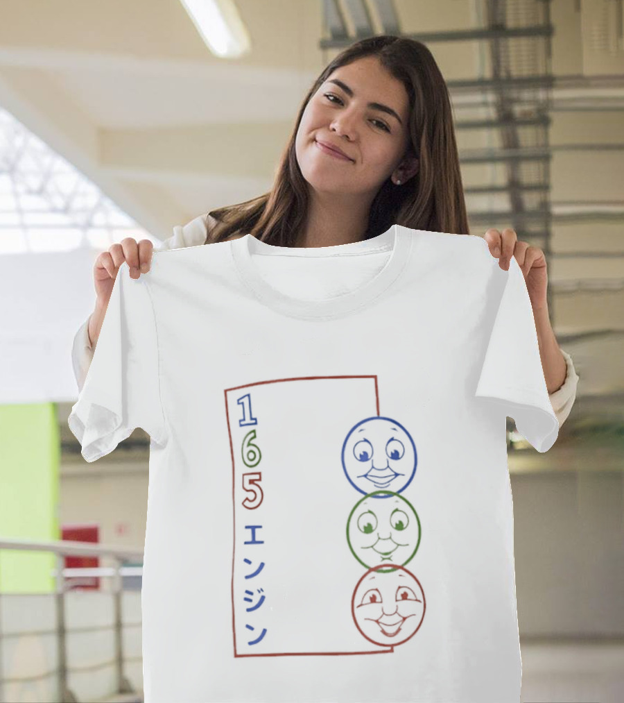 Thomas And Friends 165 Engine Faces Japanese T-Shirt