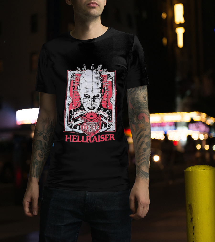 Universal Studios Halloween Horror Nights 2026 Pinhead Hellraiser T-Shirt