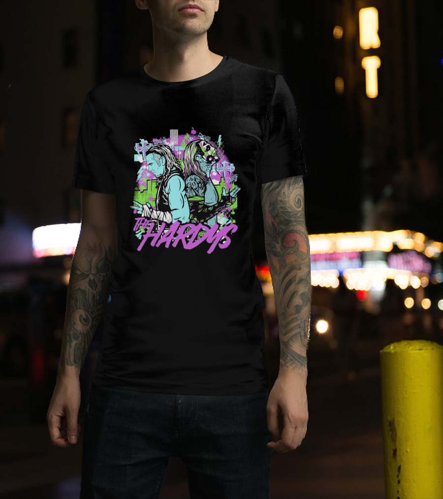 The Hardys Delete Wrestling Matt Hardy Jeff Hardy T-Shirt