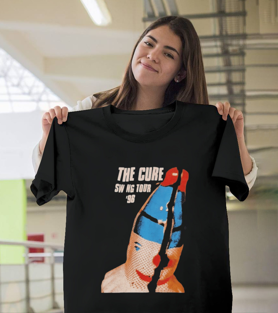 The Cure Swing Tour 96 Clown Face T-Shirt