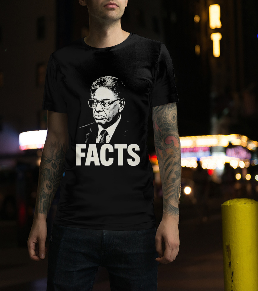 Thomas Sowell Facts Portrait Realism T-Shirt