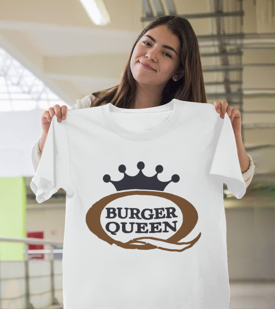 Burger Queen Crown Fast Food T-Shirt