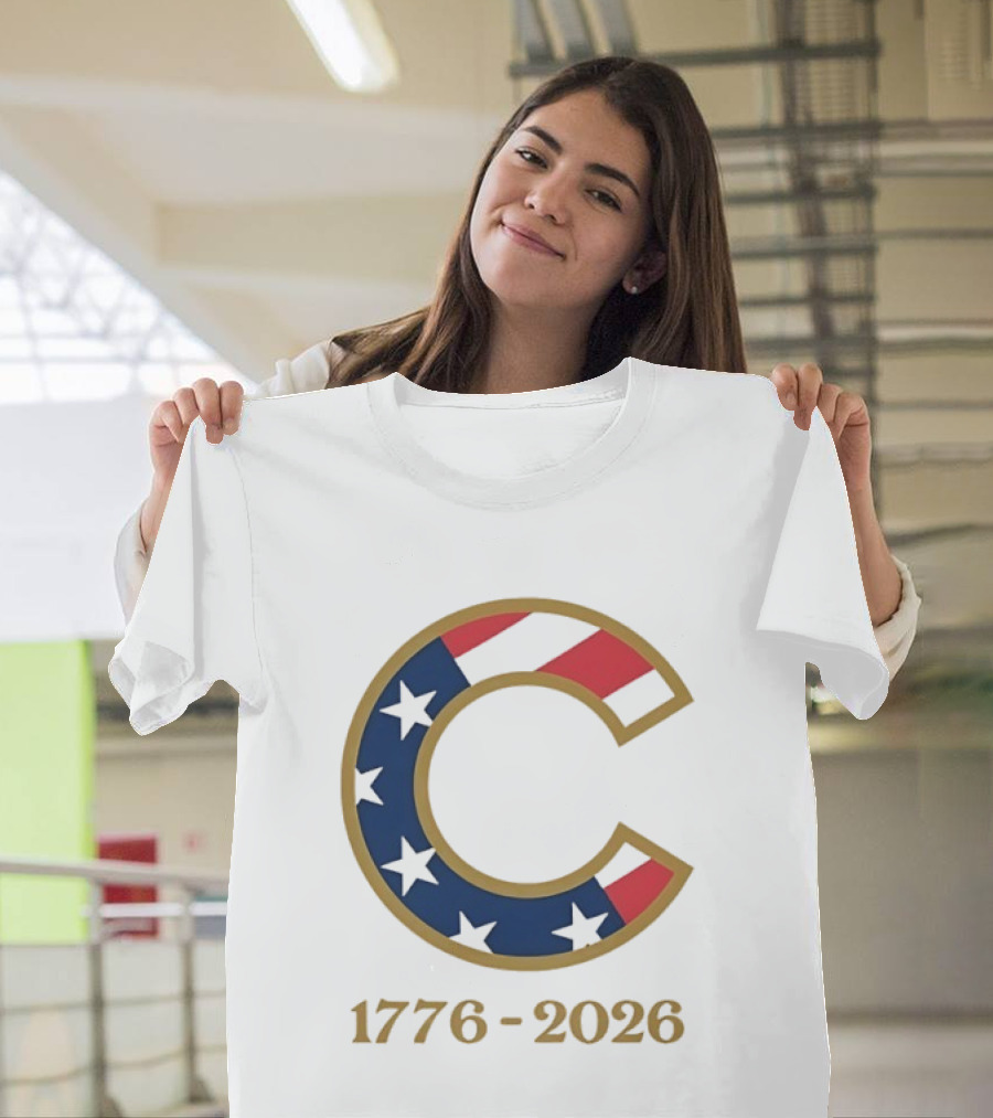 Chicago Cubs 1776 2026 Stars Stripes Fourth Of July MLB Anniversary T-Shirt