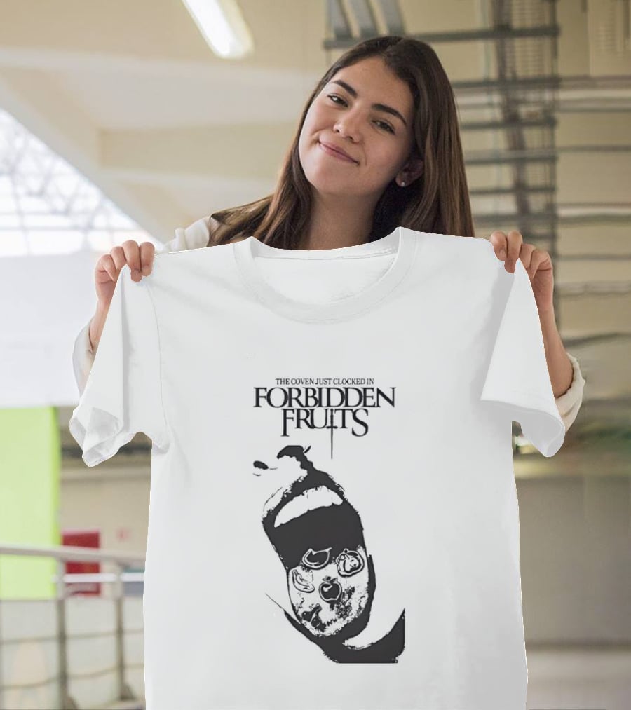 Forbidden Fruits The Coven Just Ed In Screaming Mouth T-Shirt