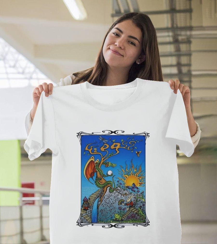 Goose July 2026 Boston Dragon Fantasy Art Leader Bank Pavilion T-Shirt