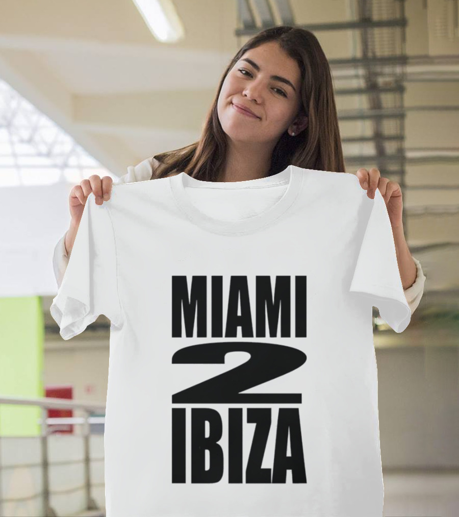 Miami 2 Ibiza Nightclub Party Vibes Electronic Dance Music T-Shirt