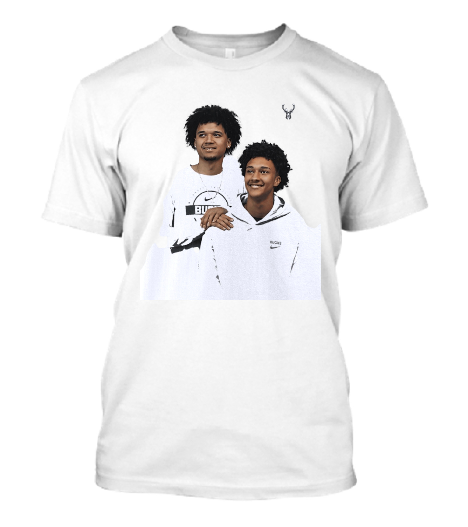 Nate Ament Brayden Burries Milwaukee Bucks Basketball Nike Step Brothers T-Shirt
