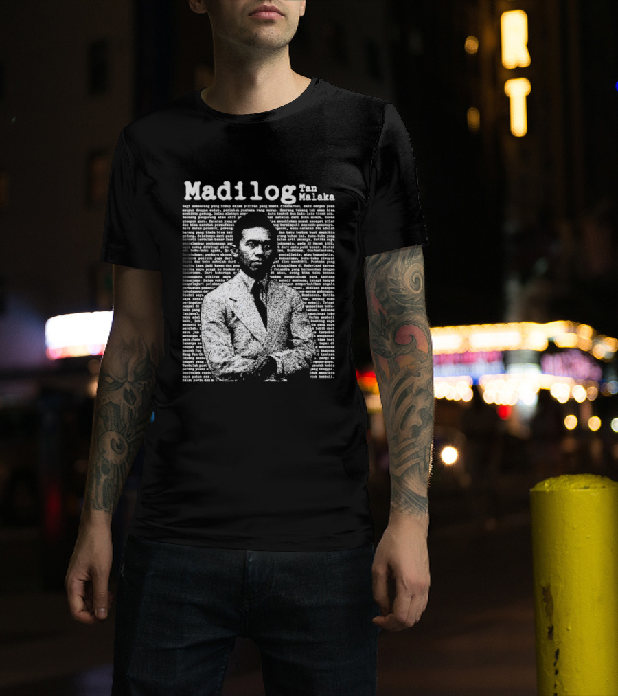 Madilog Tan Malaka Indonesian Revolutionary Leader T-Shirt
