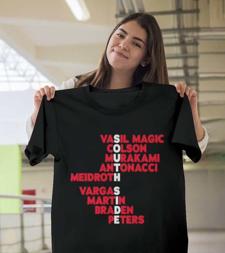South Side Baseball 2026 Vasil Magic Colson Murakami Antonacci White Sox T-Shirt