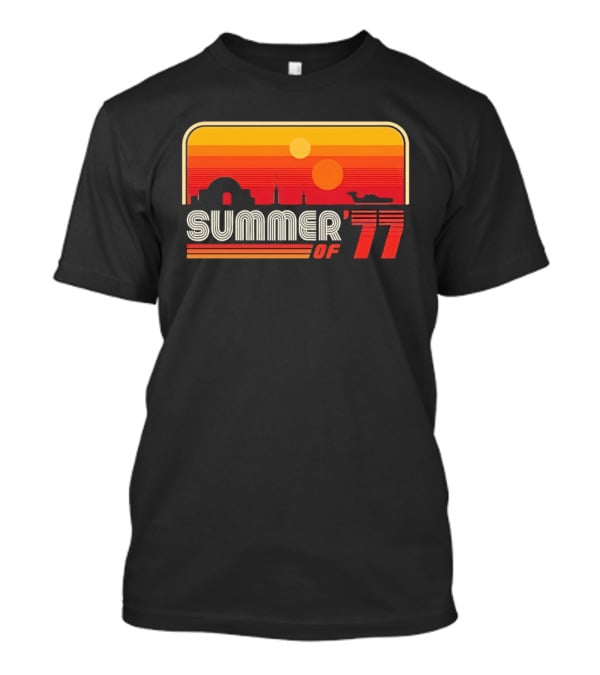 Summer Of '77 Retro Sunset Vibes T-Shirt