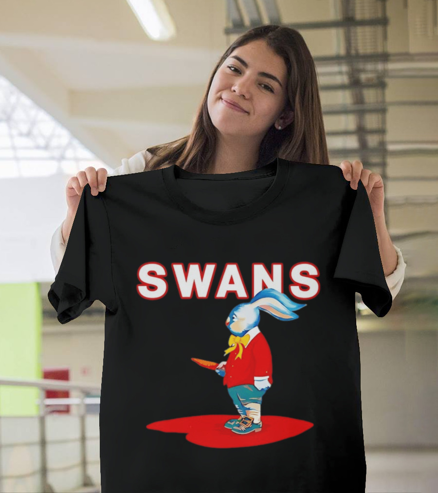 Swans Rabbit With Carrot Red Suit Michael Gira T-Shirt