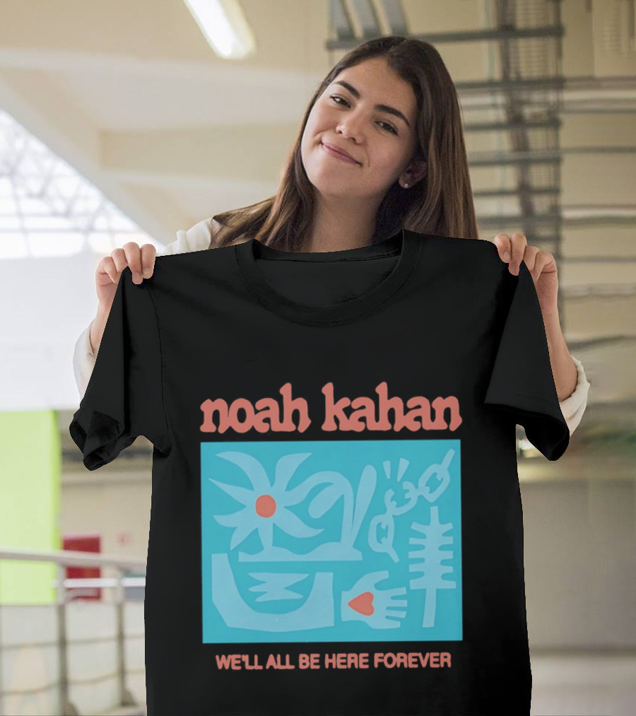 Noah Kahan We'll All Be Here Forever Abstract Symbols And Shapes T-Shirt