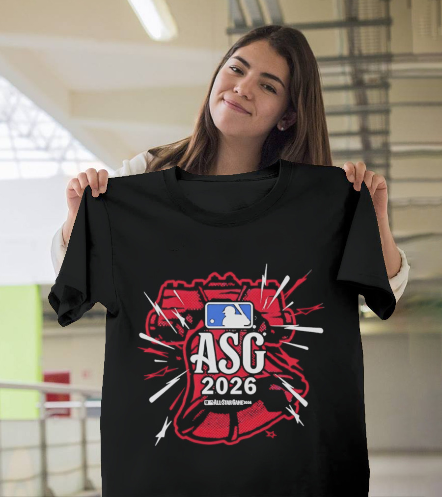 Philadelphia Phillies MLB All Star Game 2026 ASG Commemorative Baseball Glove MLB T-Shirt