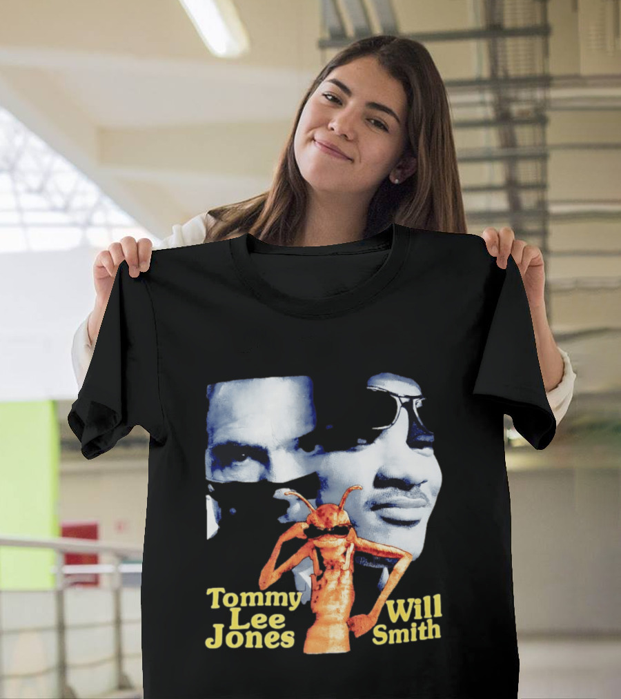 Tommy Lee Jones Will Smith Alien Men In Black T-Shirt