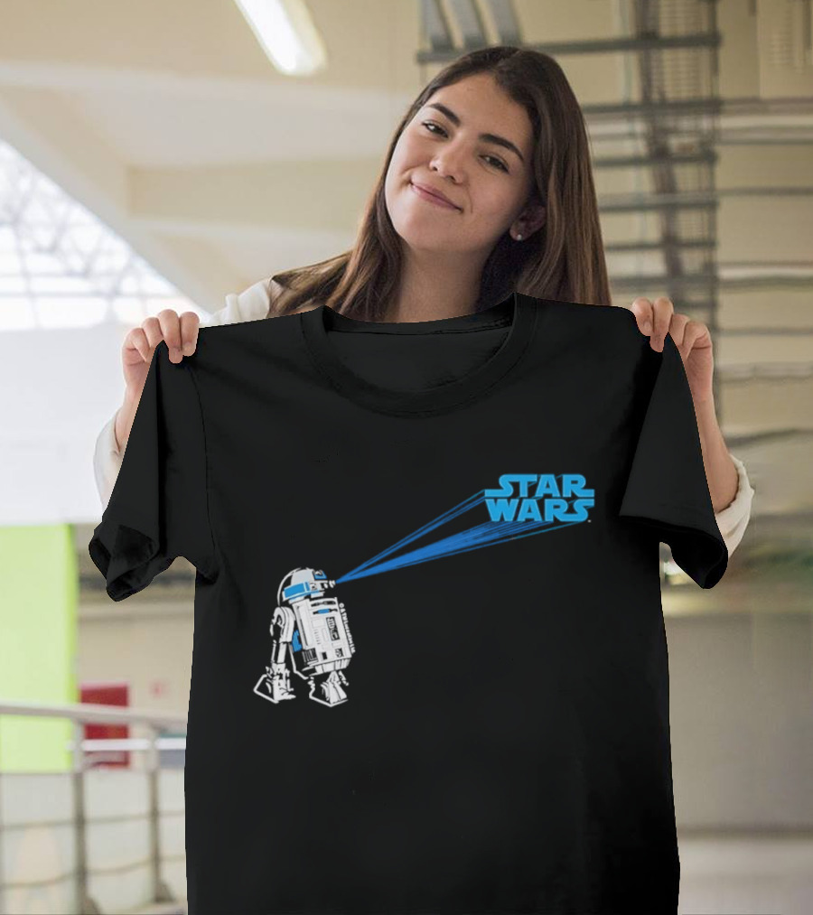 Star Wars R2D2 Projection T-Shirt