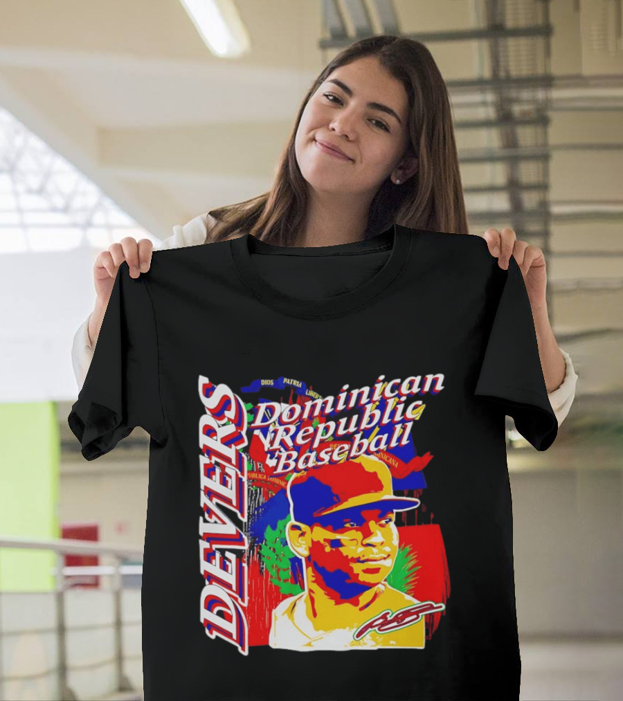 Rafael Devers Dominican Republic Baseball Boston Red Sox T-Shirt