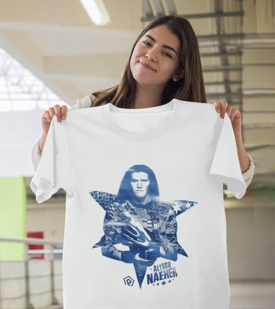 Alyssa Naeher Chicago Stars FC Blue Star T-Shirt