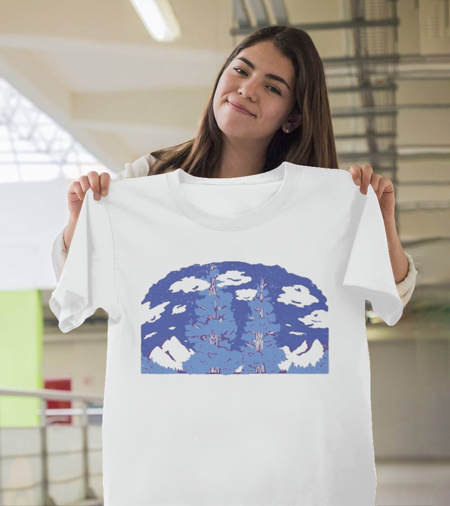 Mythical Park Twilight Since 1984 Enchanted Forest Mountain Scene T-Shirt