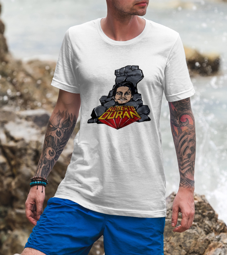 Roberto Duran Fist Iconic Boxing Legend T-Shirt