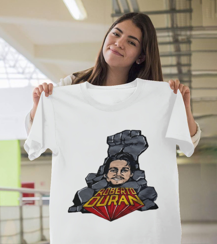 Roberto Duran Fist Iconic Boxing Legend T-Shirt