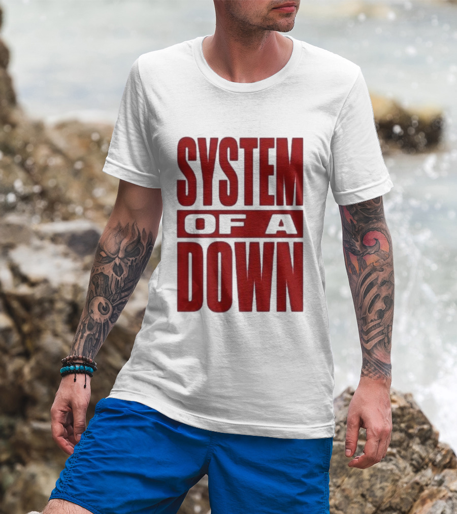 System Of A Down Paris France 2026 Event Dates 7 2 7 4 T-Shirt