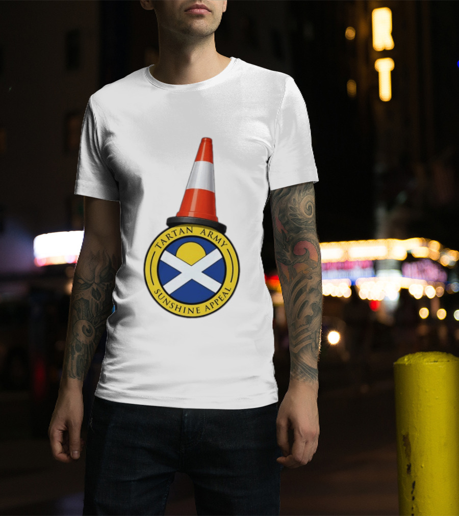 Tartan Army Sunshine Appeal Scotland Football Supporter's T-Shirt